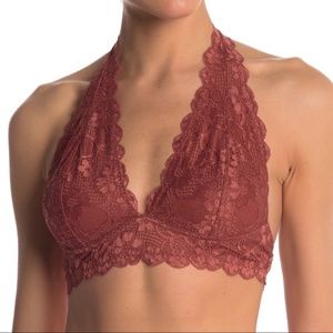 FP Halter Neck Bralette - Burnt orange - XS